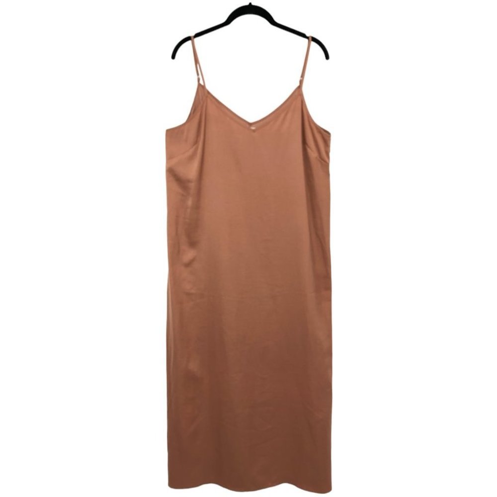 Jackson Rowe Light Copper Slip Dress size L